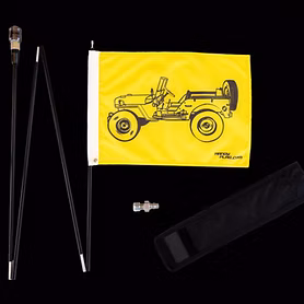 Willys Handy Flag Kit - Standard 81"
