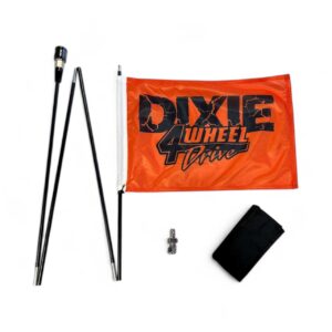 DIXIE 4 WHEEL DRIVE Handy Flag Kit - Standard 81"