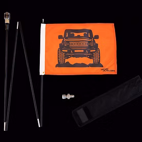 Ford Bronco Handy Flag Kit - Standard 81"
